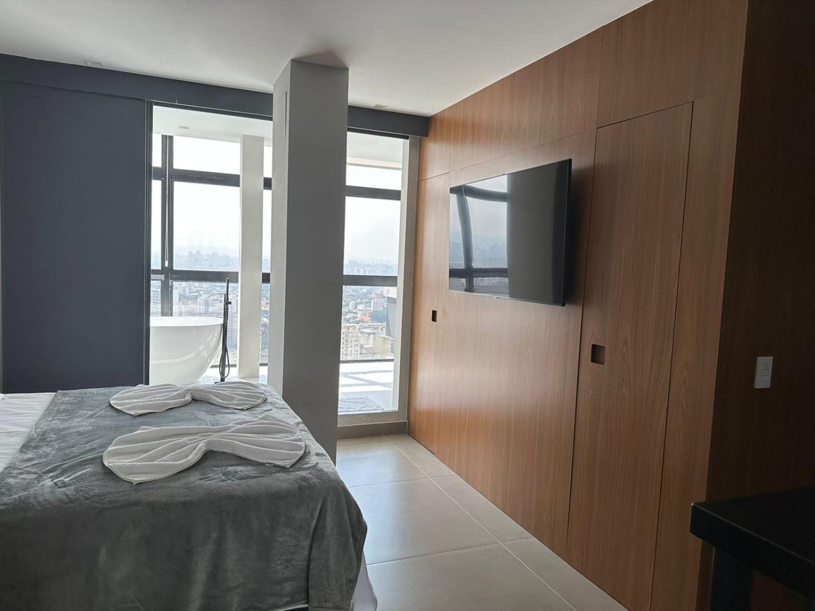 Sky Loft - Andar 41 Leilighet São Paulo Eksteriør bilde