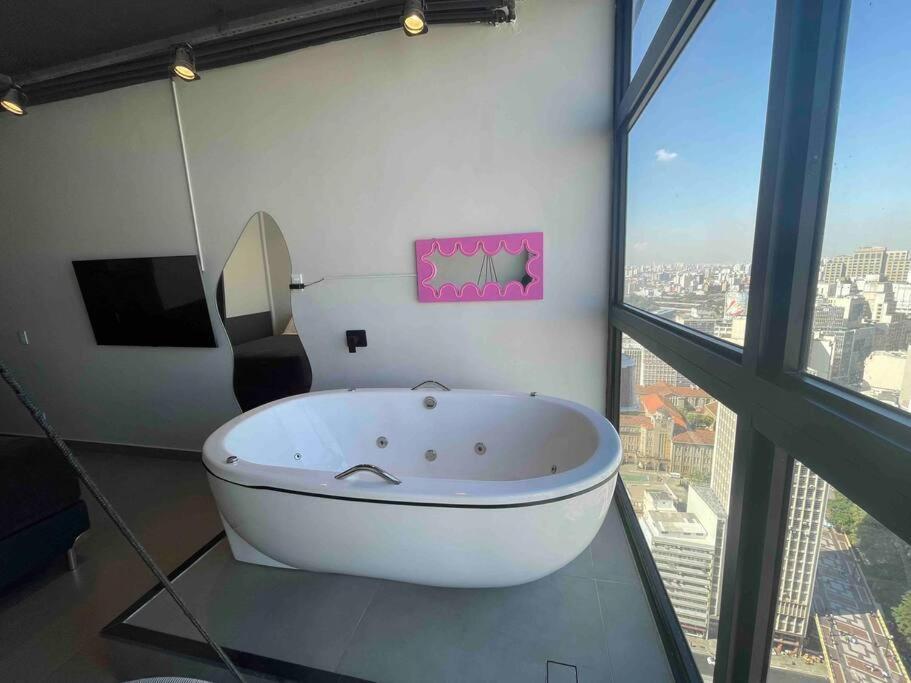 Sky Loft - Andar 41 Leilighet São Paulo Eksteriør bilde