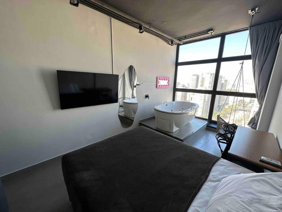 Sky Loft - Andar 41 Leilighet São Paulo Eksteriør bilde